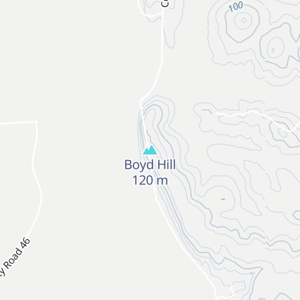 Map of Boyd Hill