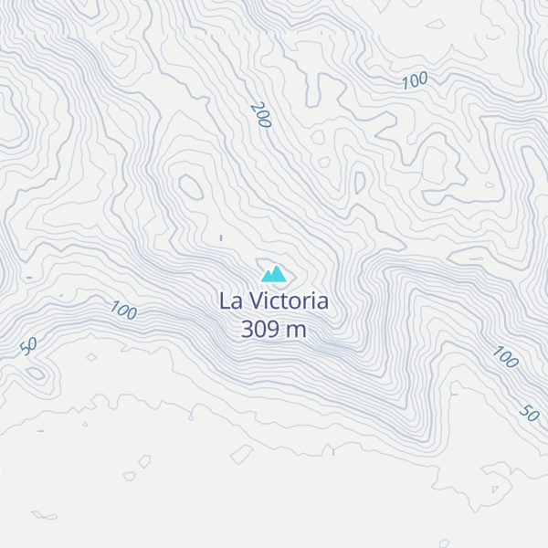 Map of La Victoria