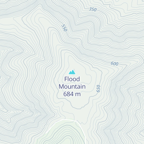 Map of Flood Mountain