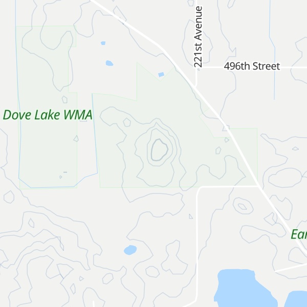 Map of Klondike Hill