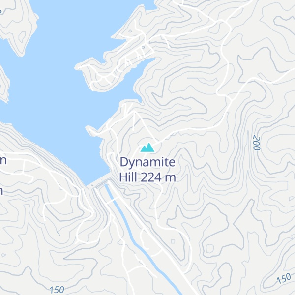 Map of Dynamite Hill