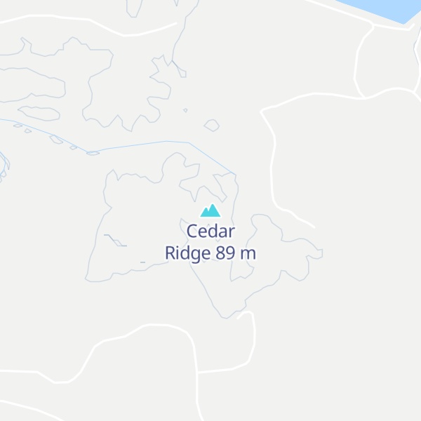 Map of Cedar Ridge