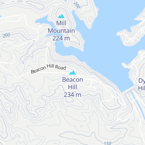 Map of Beacon Hill