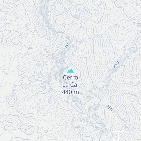 Map of Cerro La Cal