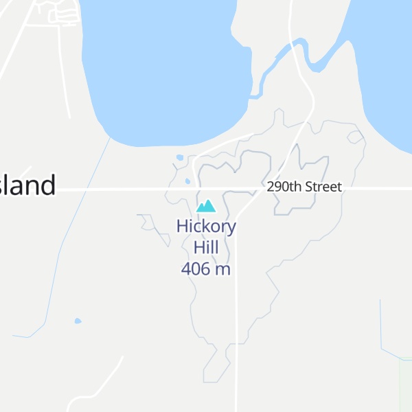Map of Hickory Hill