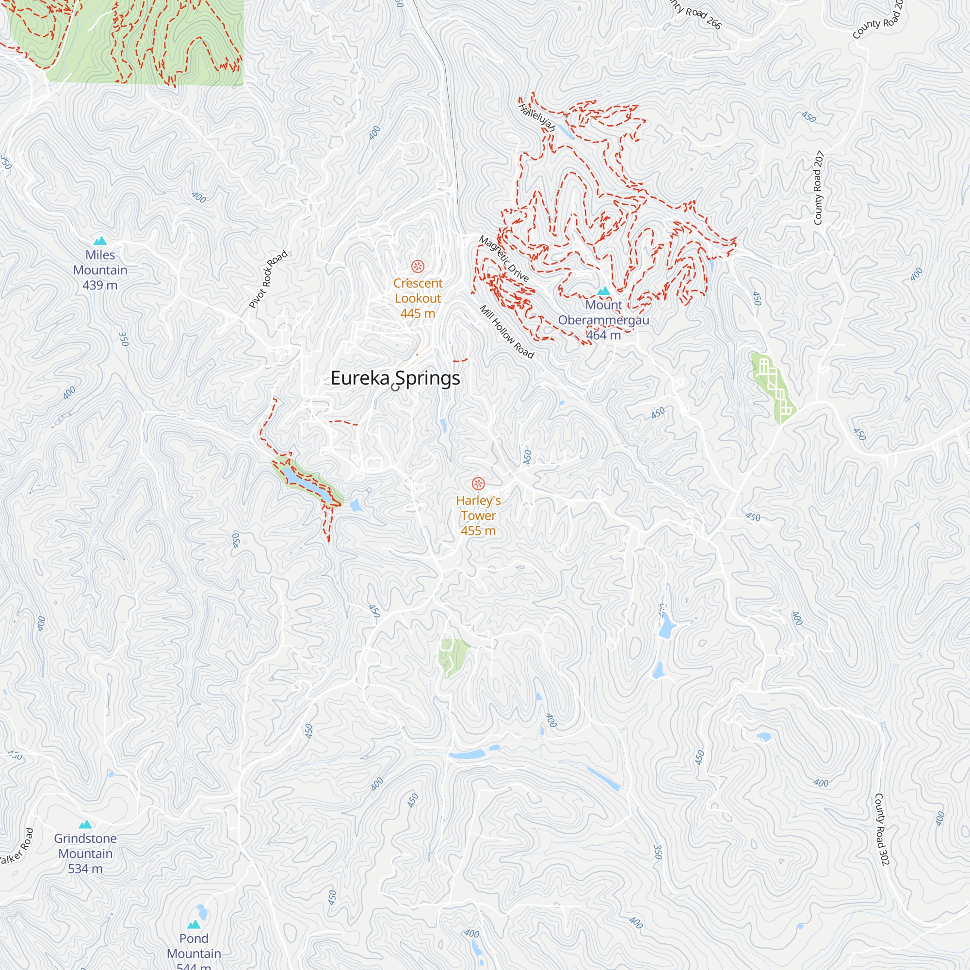 Information Center map