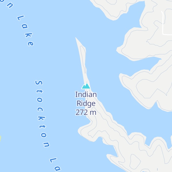 Map of Indian Ridge