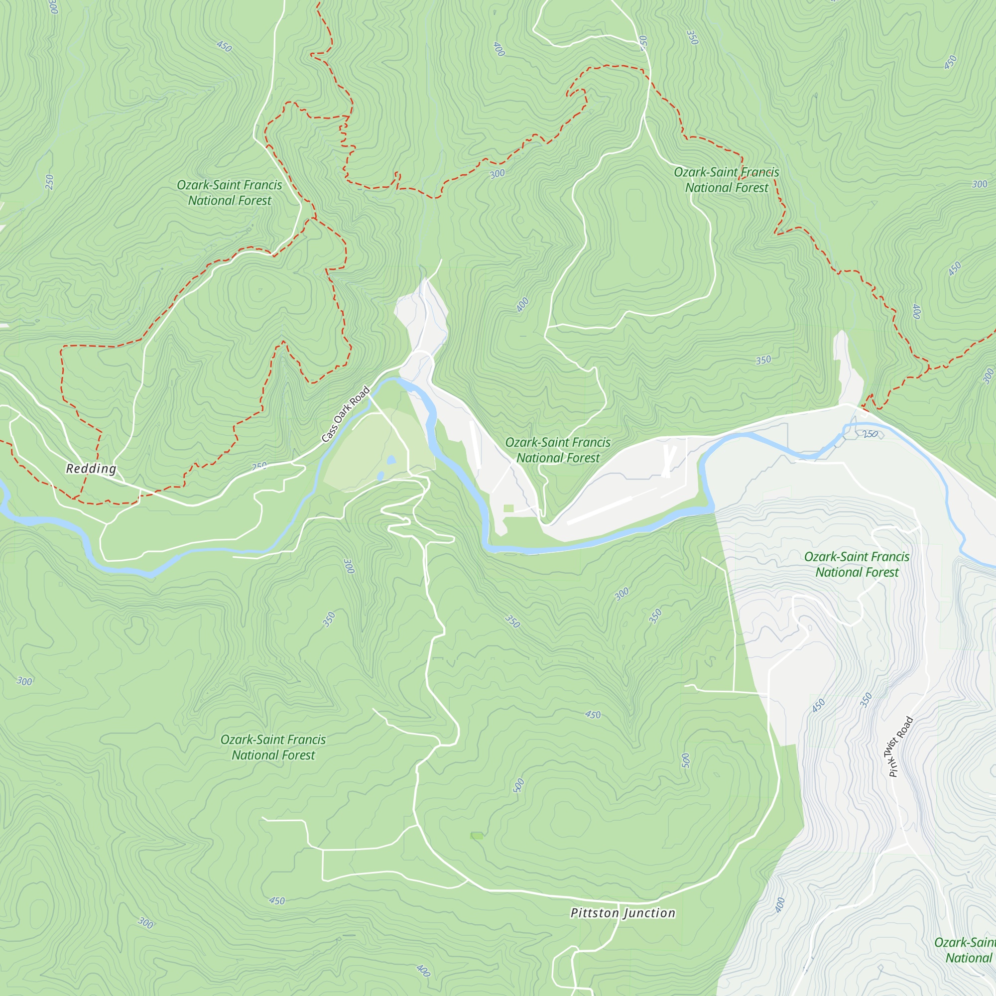Byrd's Adventure Center map