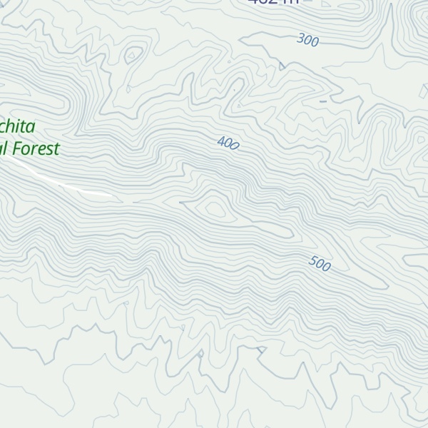 Map of Gap Mountain
