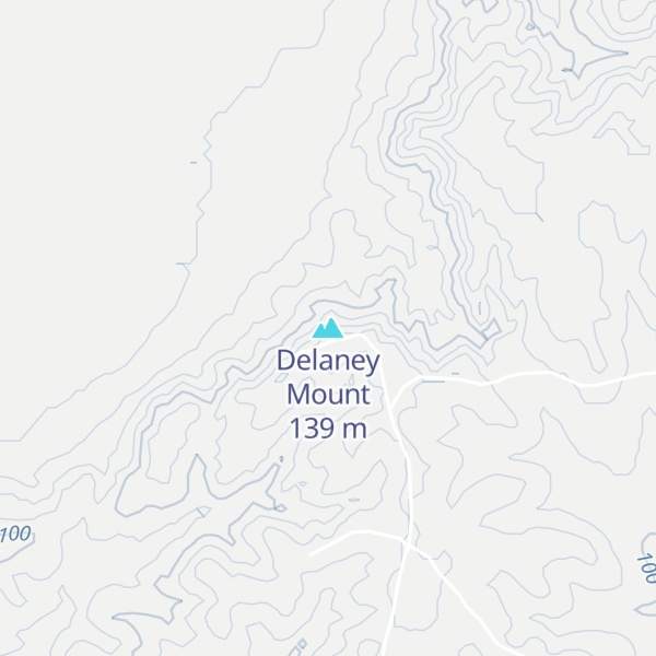 Map of Delaney Mount