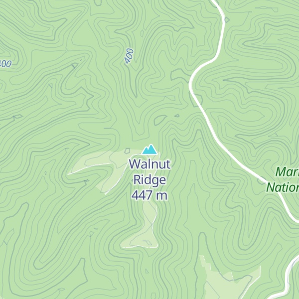 Map of Walnut Ridge