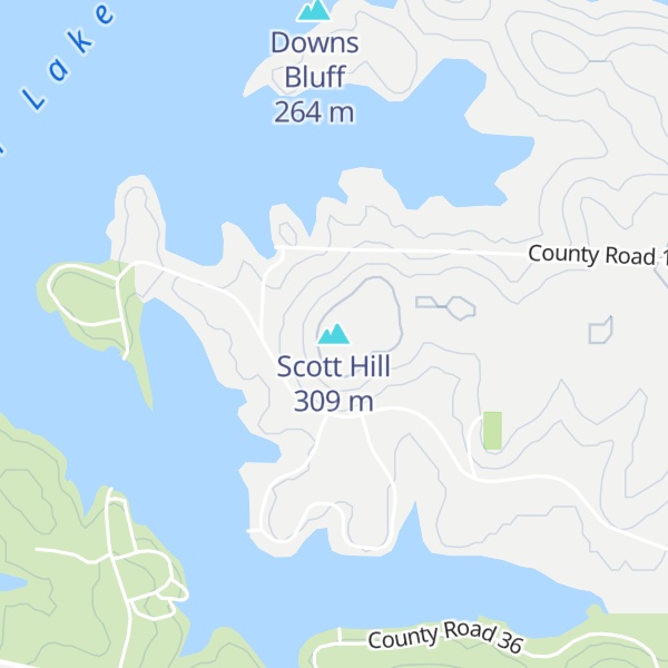 Map of Scott Hill
