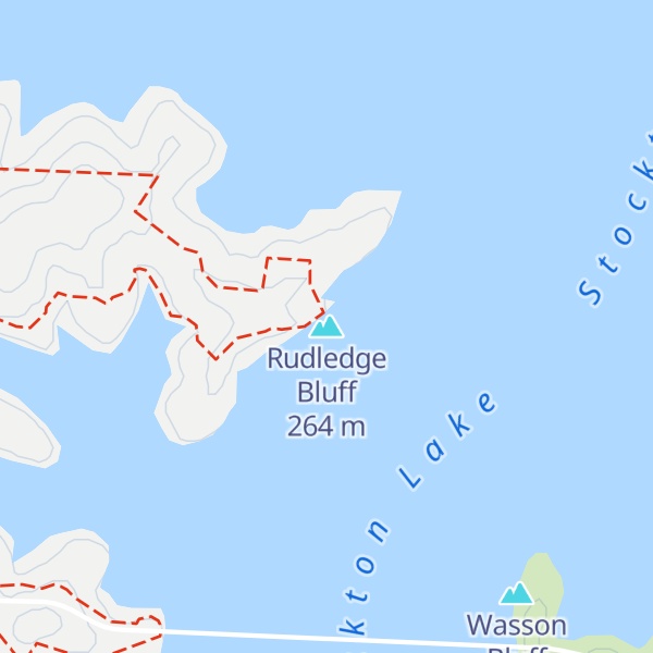 Map of Rudledge Bluff