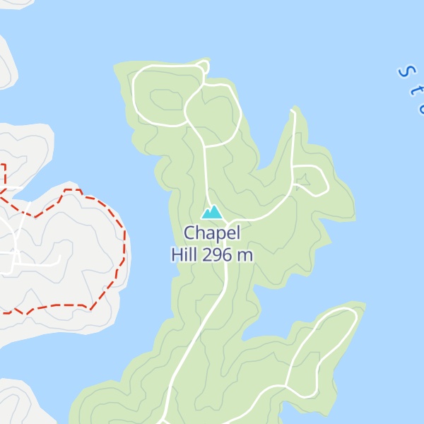 Map of Chapel Hill