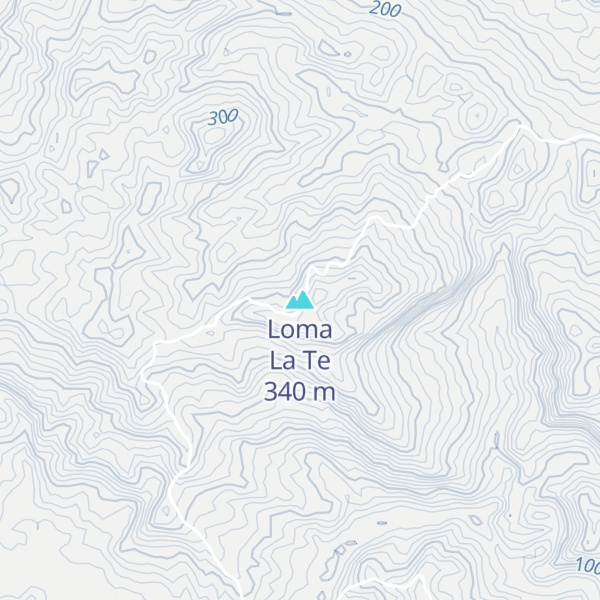 Map of Loma La Te