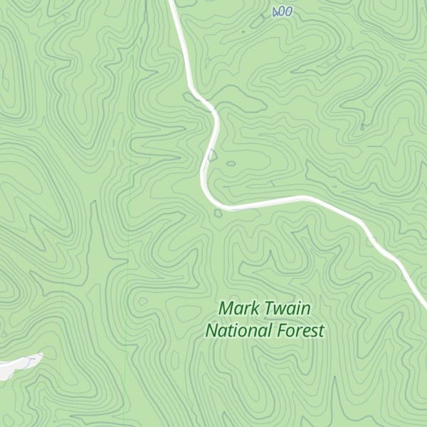 Map of Boy Scout Ridge