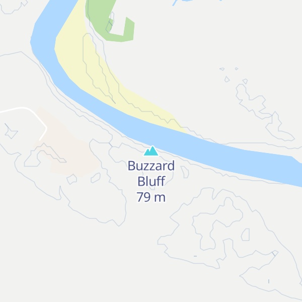 Map of Buzzard Bluff