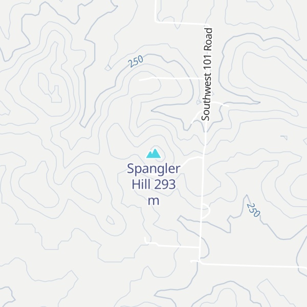 Map of Spangler Hill