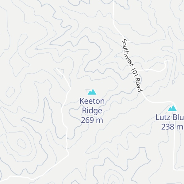 Map of Keeton Ridge