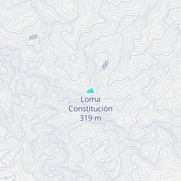 Map of Loma Constitución