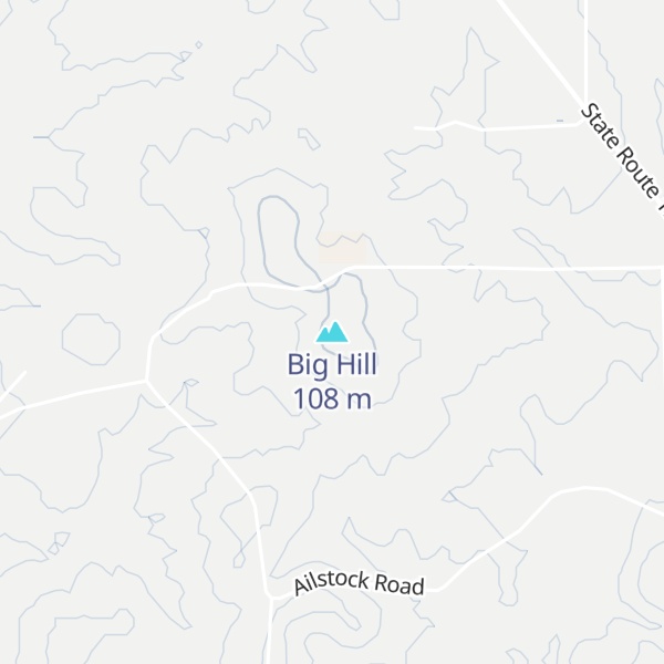 Map of Big Hill