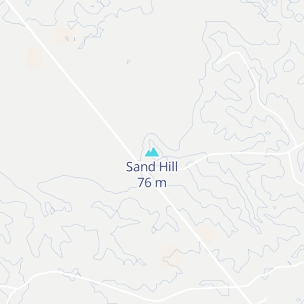 Map of Sand Hill