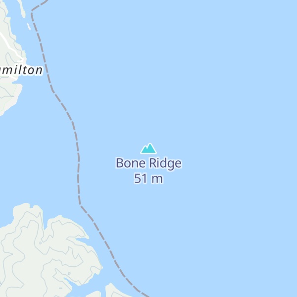 Map of Bone Ridge