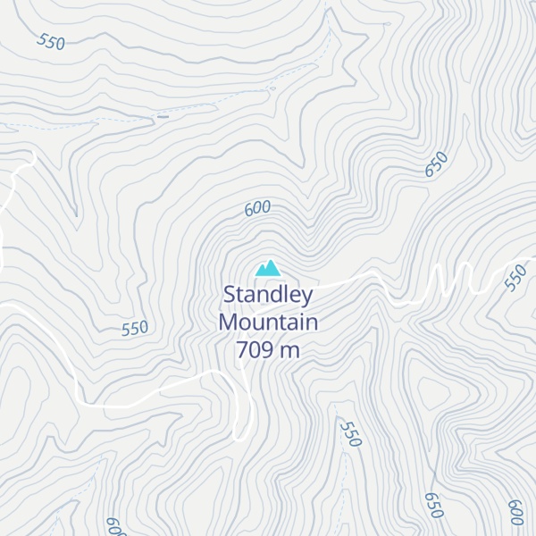 Map of Standley Mountain