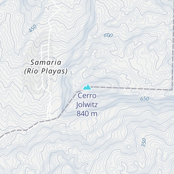 Map of Cerro Jolwitz