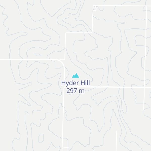 Map of Hyder Hill
