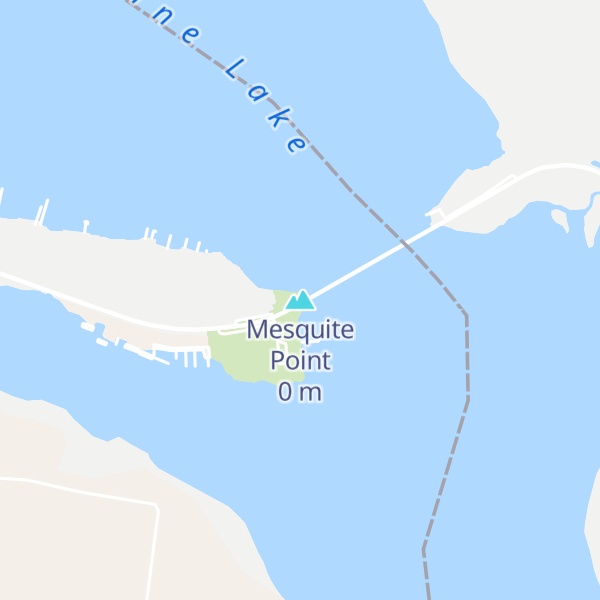 Map of Mesquite Point