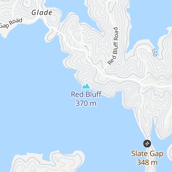 Map of Red Bluff