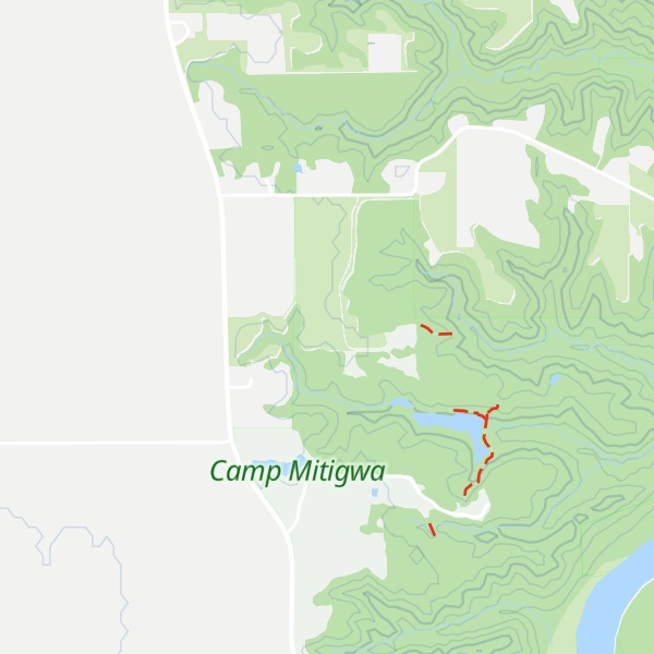 Map of Frankel Ridge