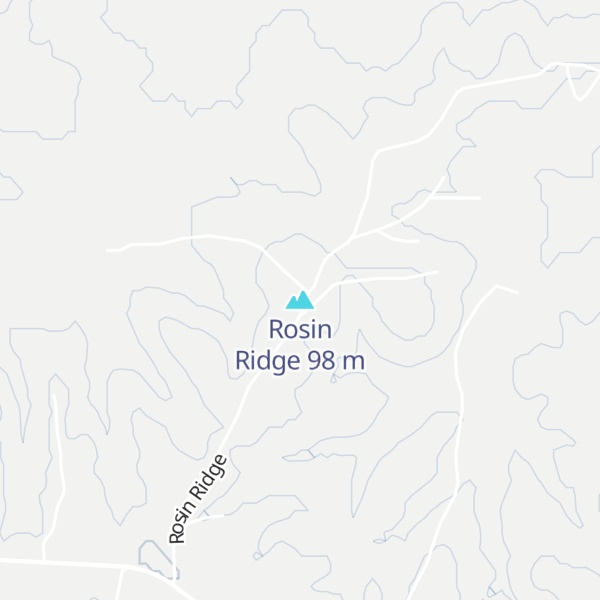 Map of Rosin Ridge