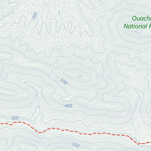 Map of Fodderstack Mountain