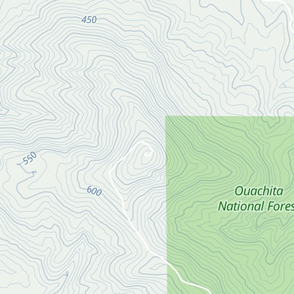 Map of Buck Knob