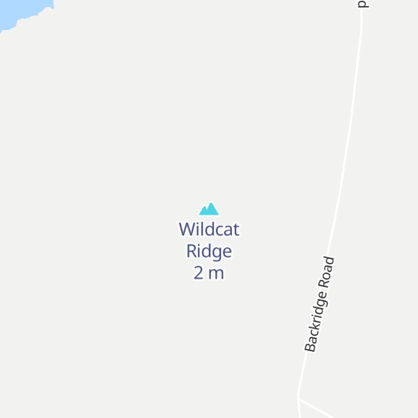 Map of Wildcat Ridge