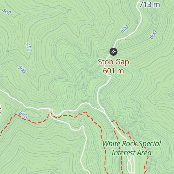 Map of Pilot Knob