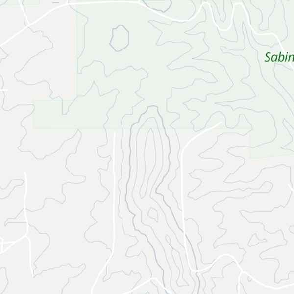 Map of Forse Mountain