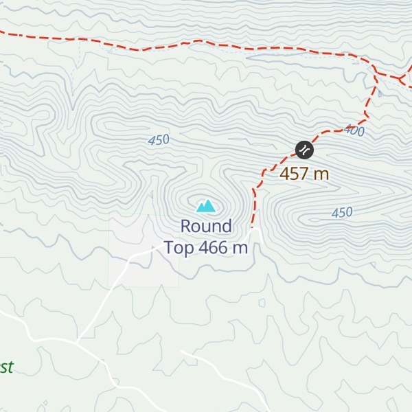 Map of Round Top