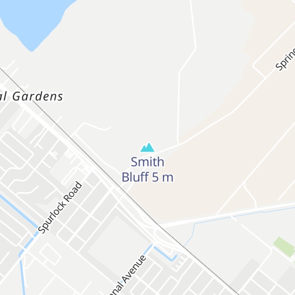 Map of Smith Bluff