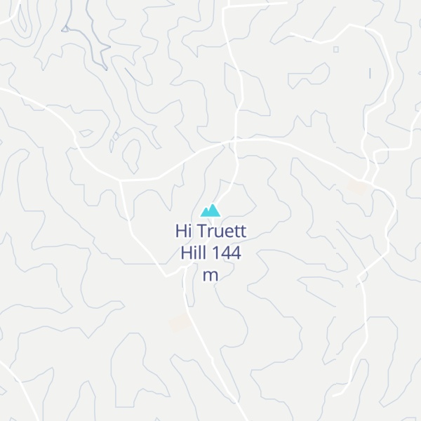 Map of Hi Truett Hill