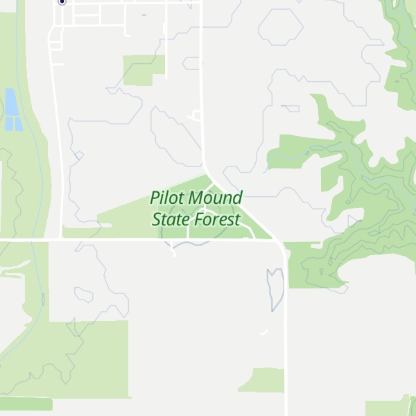 Map of Pilot Mound