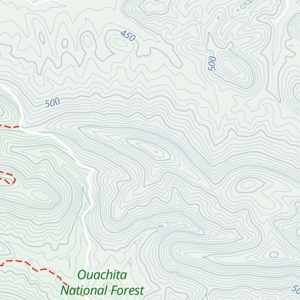 Map of Blaylock Mountain