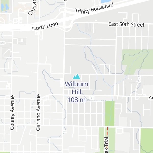 Map of Wilburn Hill