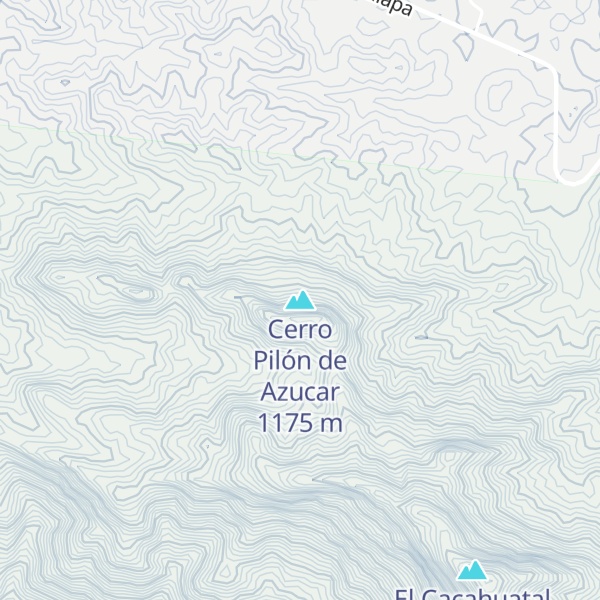 Map of Cerro Pilón de Azucar
