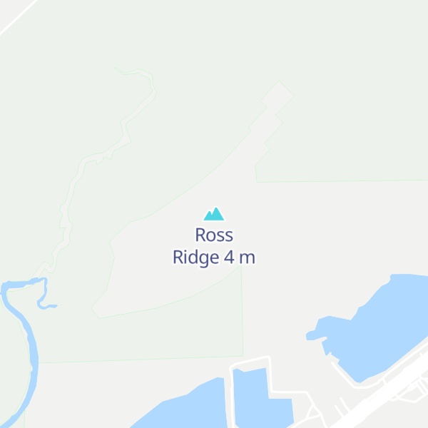 Map of Ross Ridge
