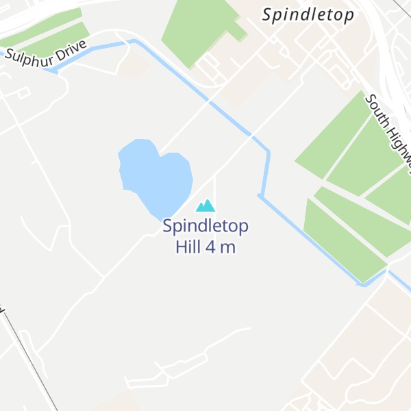 Map of Spindletop Hill
