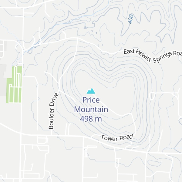 Map of Price Mountain