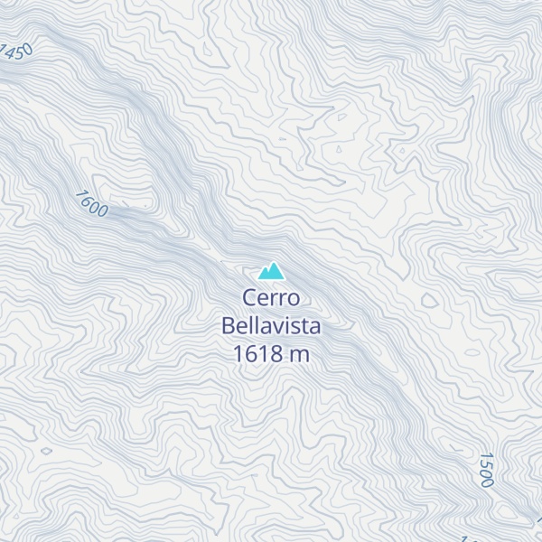 Map of Cerro Bellavista